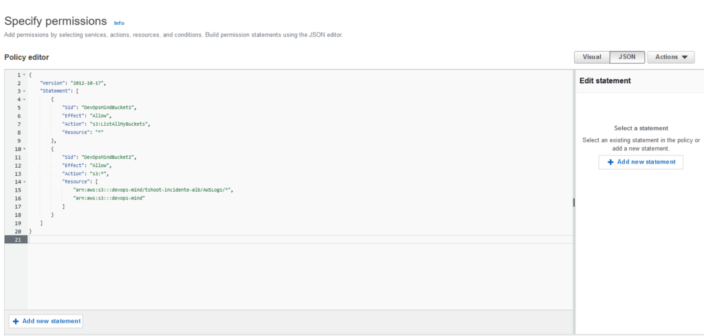permissions s3