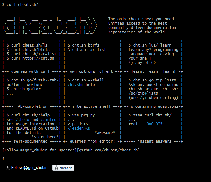 cheat.sh