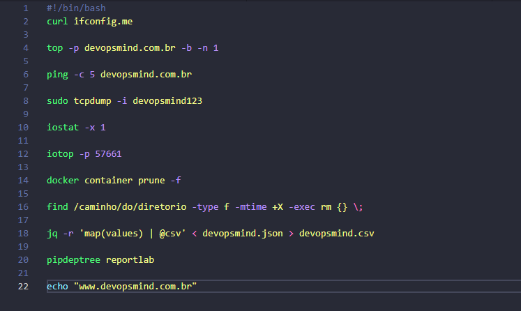 Comandos do terminal Linux