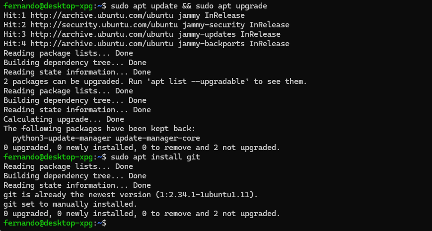 git windows linux