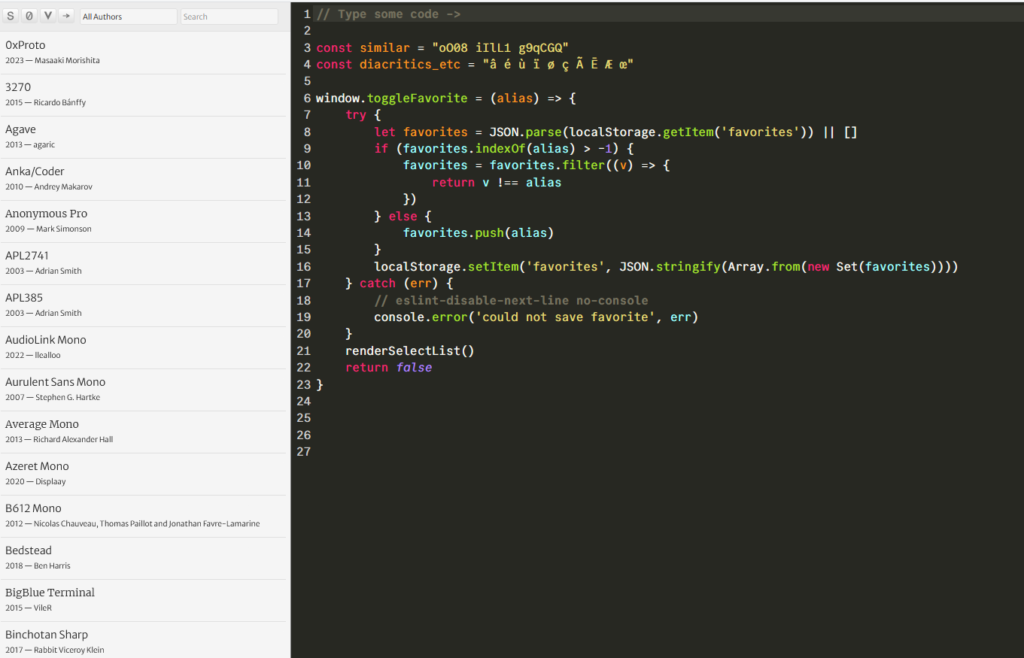 font windows linux