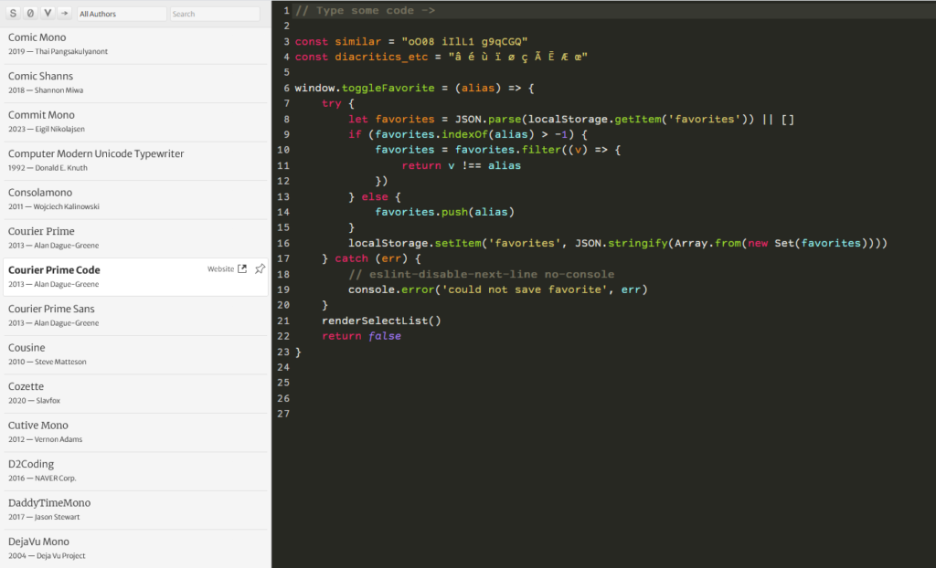 font windows linux