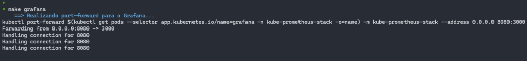 make grafana